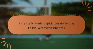 4-1-2-1-2 Formation: Spielerpositionierung, Rollen, Verantwortlichkeiten