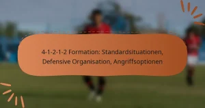 4-1-2-1-2 Formation: Standardsituationen, Defensive Organisation, Angriffsoptionen
